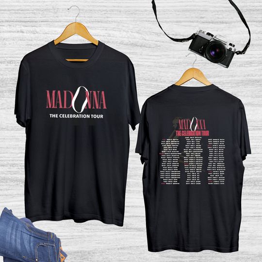 Discover Madonna Four Decade Celebration Tour T-Shirt