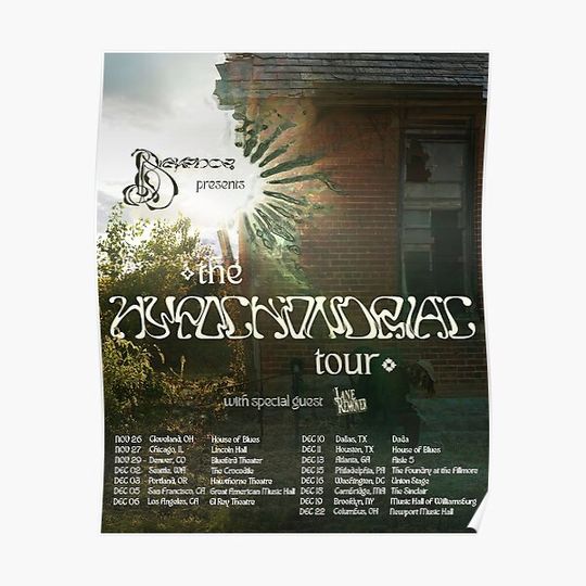 Discover The Hypochondriac Tour Premium Matte Vertical Poster