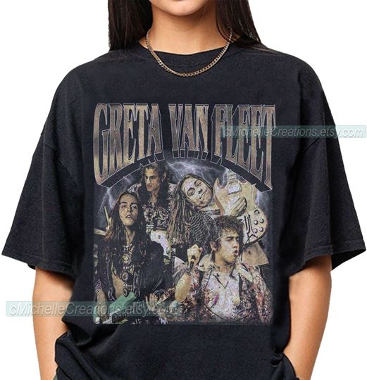 Discover Greta Van Fleet Shirt, Greta Van Fleet Homage T-shirt,