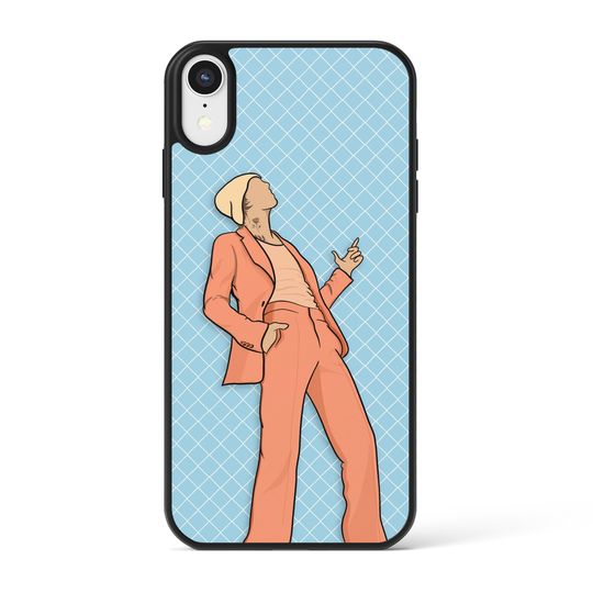 Discover Justin Bieber Justice Peaches Orange Suit Illustration Phone Case