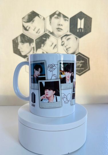 Discover BTS mug, BT21 mug, BTS ceramic mug