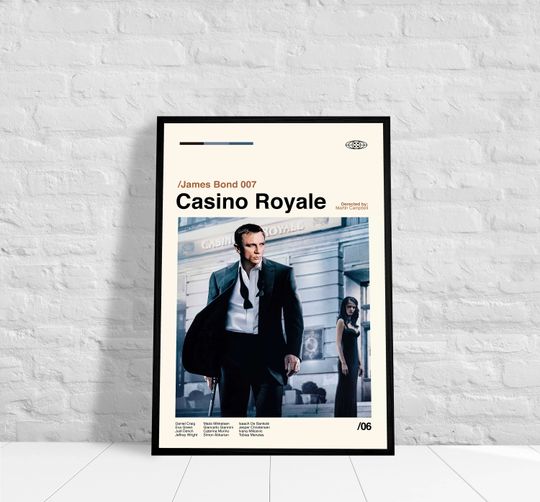 Discover James Bond 007 Movie Poster, James Bond Poster