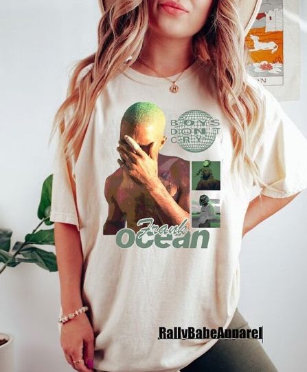 Discover Vintage Frank Ocean T-Shirt, Boys Don't Cry T-Shirt, Frank Ocean Blond Shirt