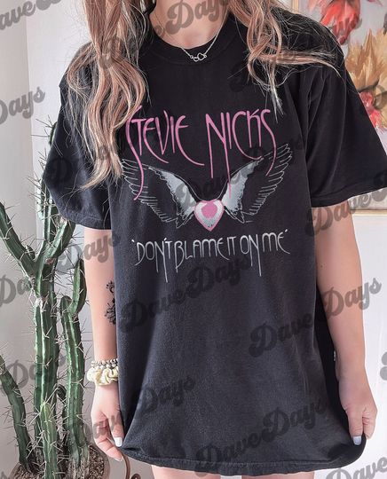 Discover Stevie Nicks T-Shirt, Don't Blame It On Me Shirt, T-Shirt, Stevie Nicks Fan Shirt, Fleetwood Tee, Unisex T-Shirt