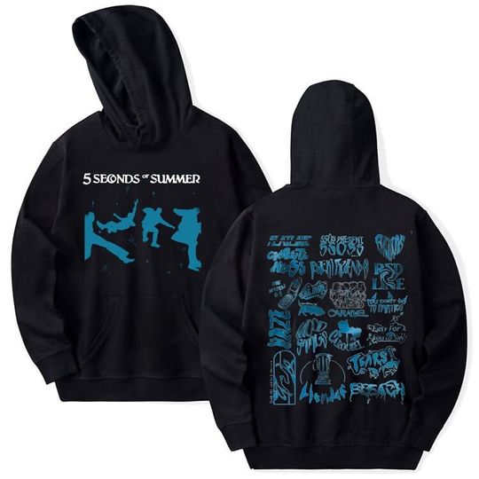 Discover 5 Seconds Of Summer World Tour 2023 Shirt, The5SOS Show Hoodie, 5 Seconds Of Summer Fan Hoodies