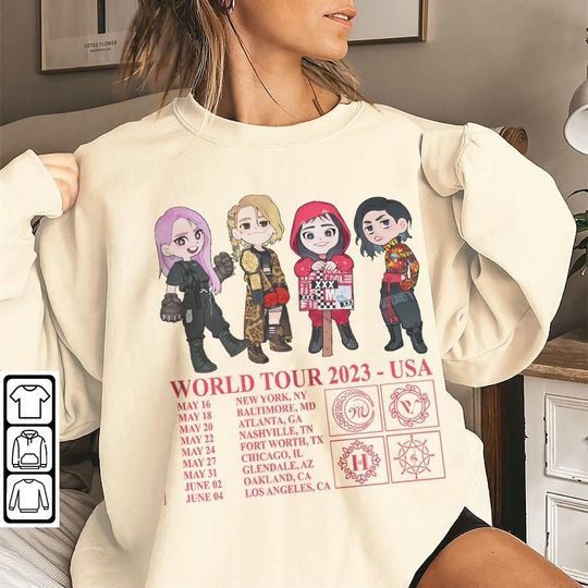 Discover Mamamoo Kpop Shirt, Mamamoo Friend My Con Tour  Sweatshirt
