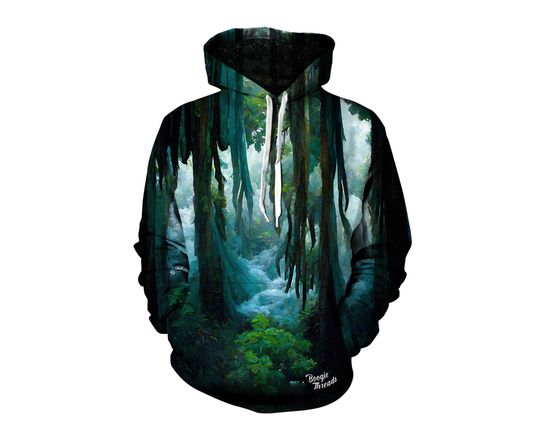 Discover Cool Pullover Hoodie Gift - Festival Art Clothing - Trippy Hoody