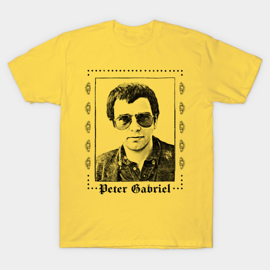 Discover Peter Gabriel 80s Aesthetic Fan Art Design - Peter Gabriel - T-Shirt