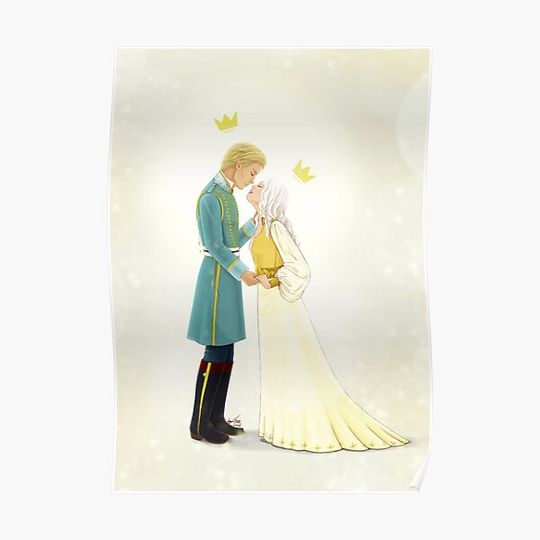 Discover Nikolai and Alina - The Grisha Trilogy Premium Matte Vertical Poster