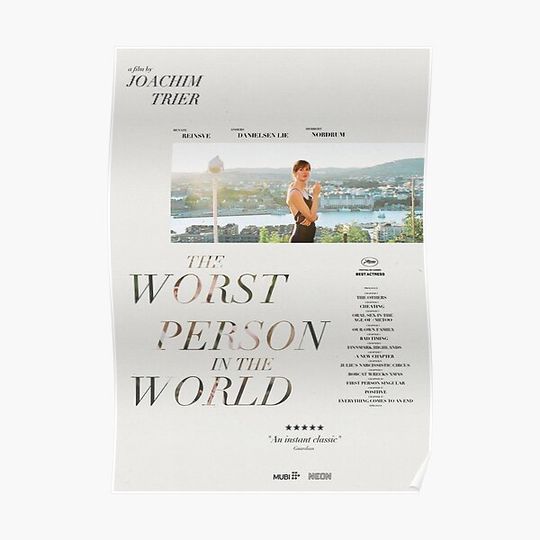 Discover The Worst Person In The World Alternative Premium Matte Vertical Poster