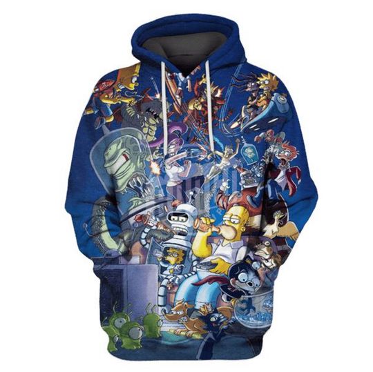 Discover Anime Japanese 3D Hoodie, Gift For Anime Fan, Otaku 3D Hoodie