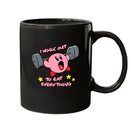 Discover kirby workout Mugs, nintendo Mugs