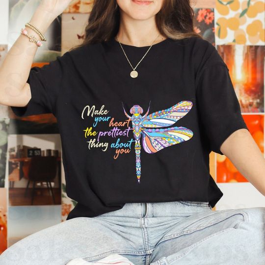 Discover Inspirational Dragonfly T-Shirt for Women