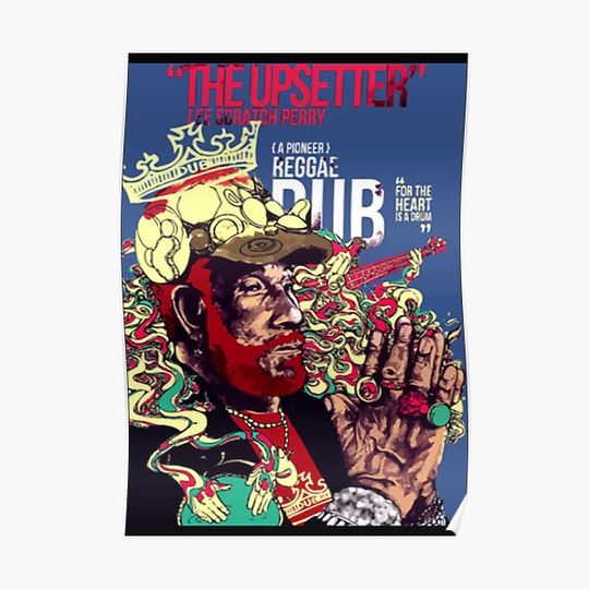 Discover Lee Scratch Perry Classic Premium Matte Vertical Poster