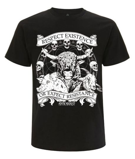 Discover Vegan Respect Existence T-Shirt