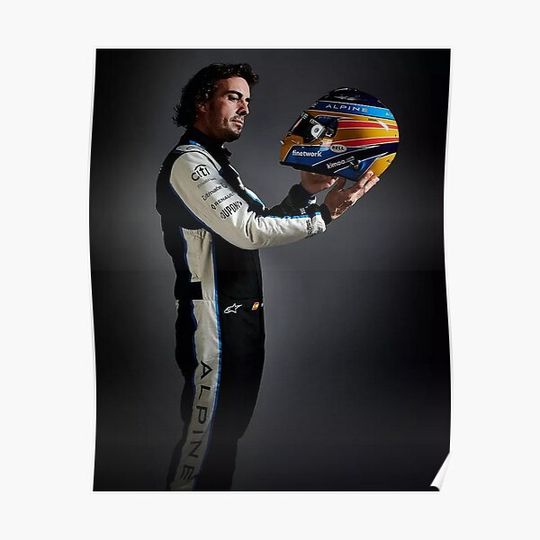 Discover FRD Alonso 1#110722 Premium Matte Vertical Poster
