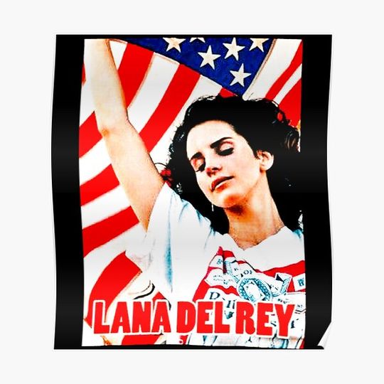 Discover Lana Del Ray Premium Matte Vertical Poster