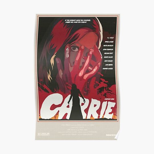 Discover Carrie 1976 Premium Matte Vertical Poster
