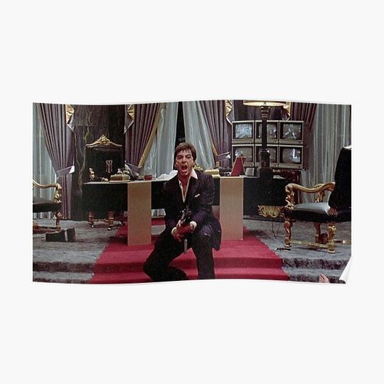 Discover Scarface Little Friend Poster