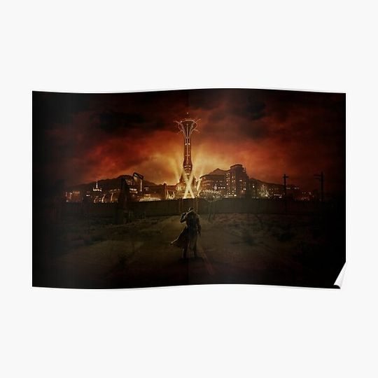 Discover Falllout New Vegas Premium Matte Vertical Poster
