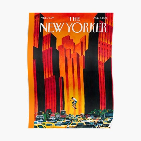Discover The New Yorker Endless Summer- August 3 2015 Premium Matte Vertical Poster