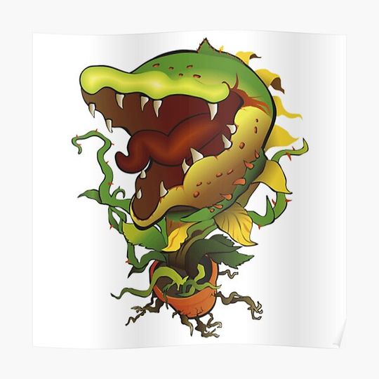Discover Little Shop of Horrors — Audrey II Premium Matte Vertical Poster