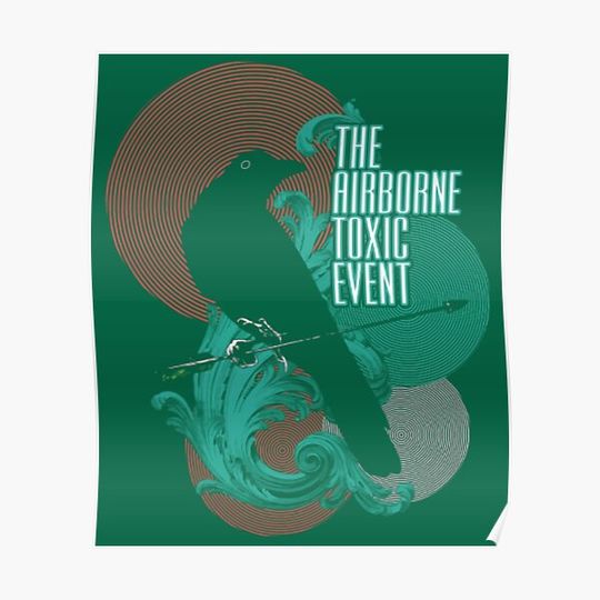 Discover The Airborne Toxic Event Logo Funny Comfortable Premium Matte Vertical Poster
