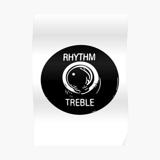 Discover Rhythm treble selector Premium Matte Vertical Poster
