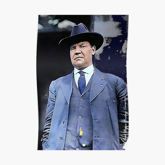 Discover Infamous IWW Labor Organizer Big Bill Haywood Premium Matte Vertical Poster