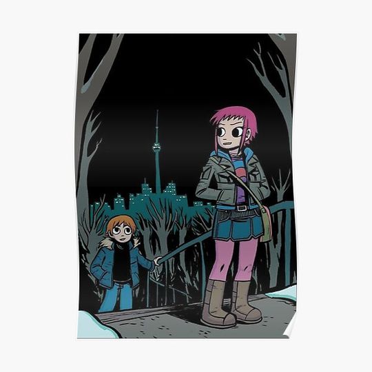 Discover scott pilgrim Premium Matte Vertical Poster