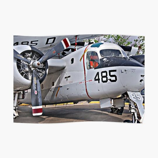 Discover Grumman S2F-1 Tracker Premium Matte Vertical Poster