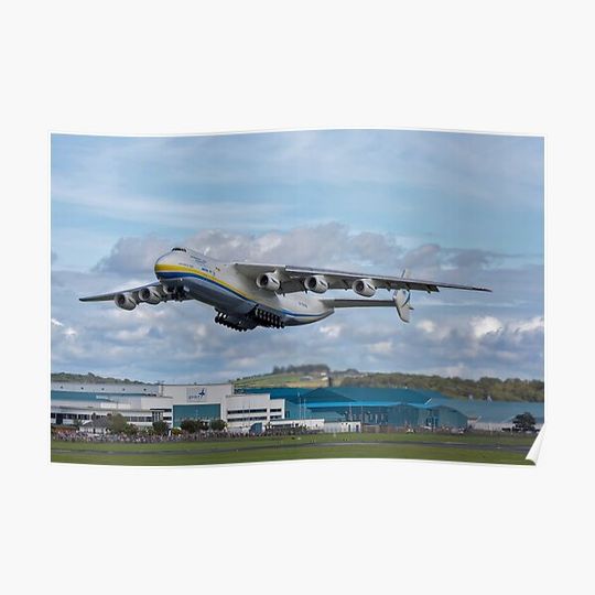 Discover Antonov An-225 Mriya Premium Matte Vertical Poster