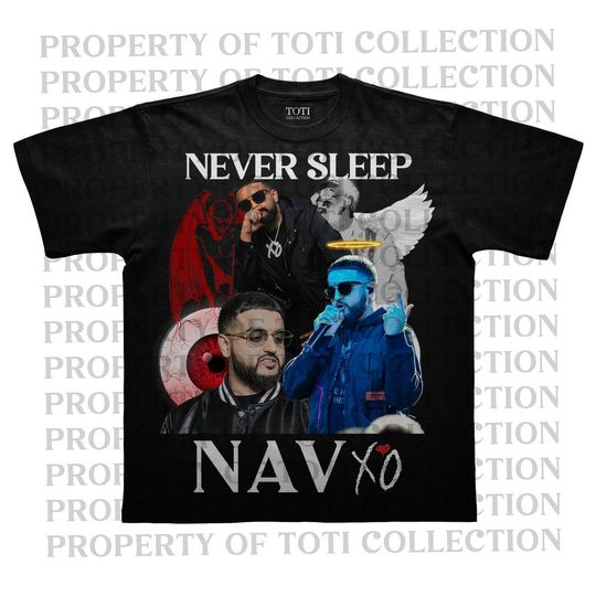 Discover Nav Never Sleep Tour Concert Shirt Xo Shirt