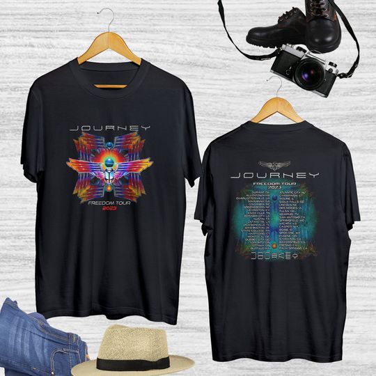 Discover Journey Freedom Tour 2023 T-Shirt, Journey Shirt Fan Gifts, Journey Vintage Shirt