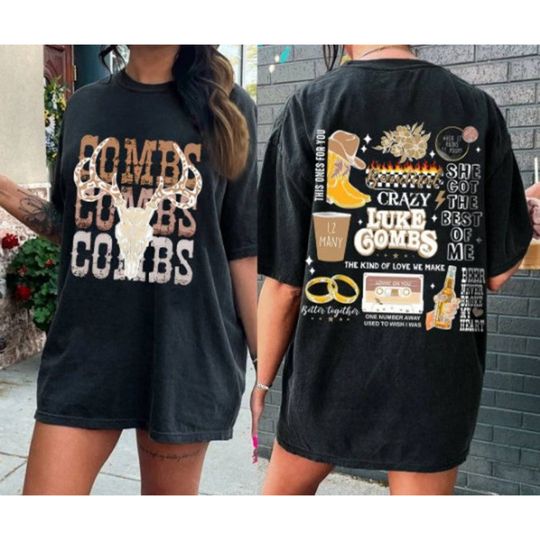 Discover Lukee Comb Vintage Graphic Shirt, Unique Merchandise