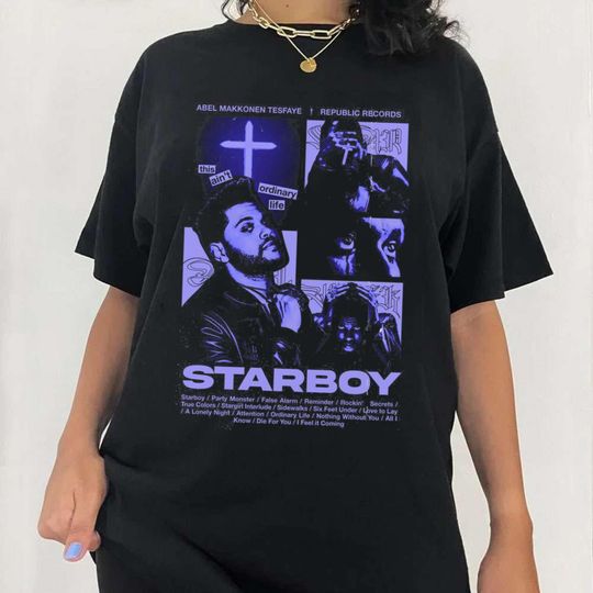 Discover Starboy unisex t-shirt, Weeknds T Shirt