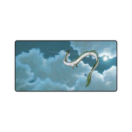 Discover Spirited Away Mousepad, Haku Spirited Away, Chihiro, Anime Desk Mat