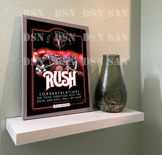Discover Rush Band Poster