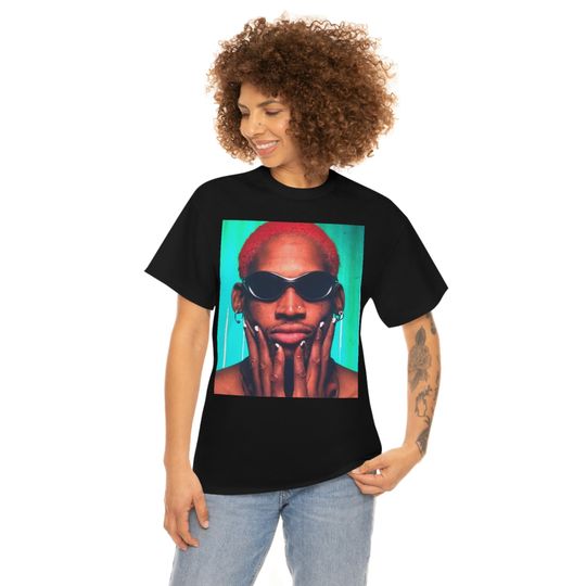 Discover Dennis Rodman Unisex Heavy Cotton Graphic Tee