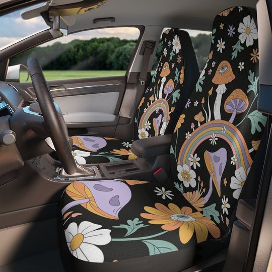 Discover Mushroom Car Seat Covers - Stylish Vehicle Accessories
