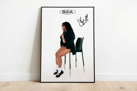 Discover SZA Poster SZA SOS Posters SOS Album Tracklist Poster