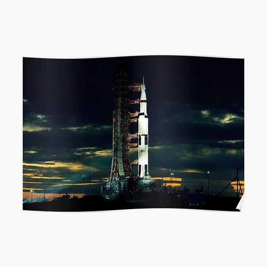 Discover Apollo 17 Premium Matte Vertical Poster