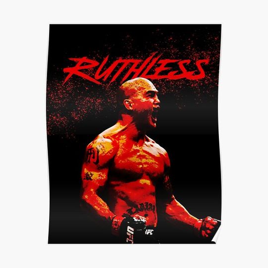 Discover Ruthless Robbie Lawler Premium Matte Vertical Poster