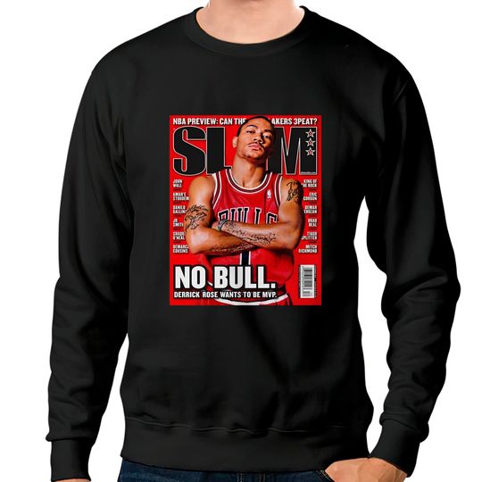 Discover Derrick Rose vintage Slam Magazine Sweatshirts