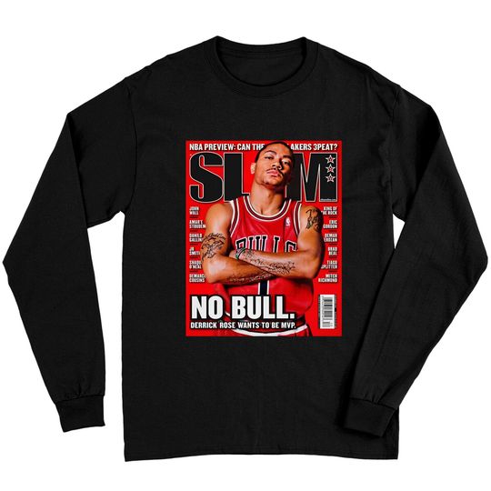Discover Derrick Rose vintage Slam Magazine Long Sleeves