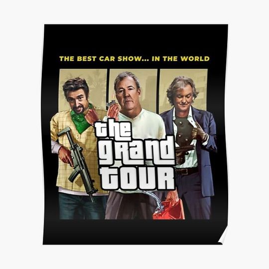 Discover The Grand Tour Merchandise Premium Matte Vertical Poster