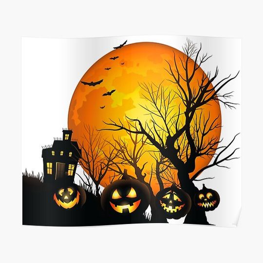 Discover Halloween night t-shirts Premium Matte Vertical Poster