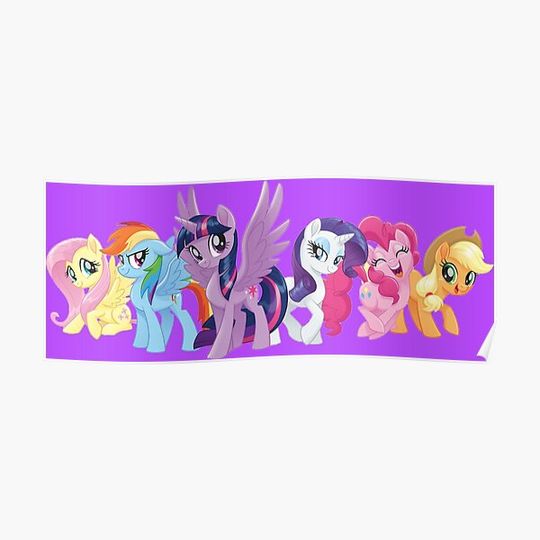 Discover my little pony Premium Matte Vertical Poster