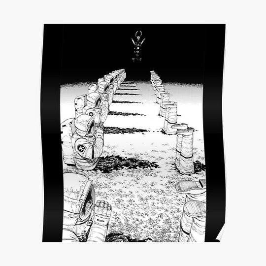 Discover Darkness Devil Astronauts Chainsaw LIMITED TIME ONLY Premium Matte Vertical Poster