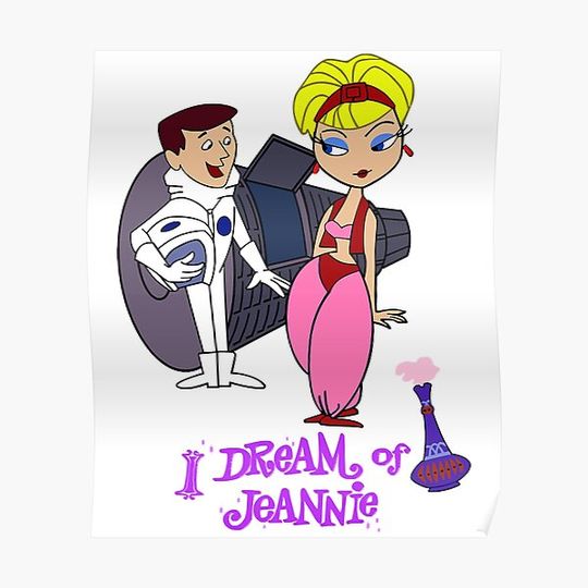Discover I Dream Of Jeannie Gifts For Fans Premium Matte Vertical Poster